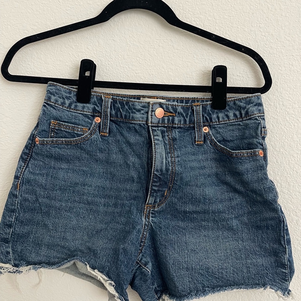 Classic Blue Denim Women's Shorts